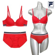 휠라 *백화점 동일 상품*브라 드로즈 FI4BAA1047F_SETDR_RED
