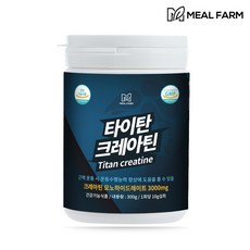밀팜 타이탄 크레아틴 헬스 보충제, 1개, 300g