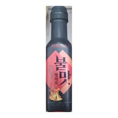 피코크 각종 볶음요리 순두부찌개 육개장 등에 잘 어울리는 불맛향미유 254ml (228g / 2057 kcal) x 1개