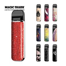매직 상어 Toroto 블링 드랍스 스켈레톤 페인팅 Clown Flamingo PVC Vape Kit Smok Novo 용 스티커 케이스 커버|휴대폰 스티커|, 단일, 1개, 199