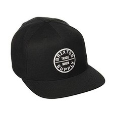 브릭스톤 모자 스냅백 중절모 페도라, Oath Iii Medium Profile Adjust, Black