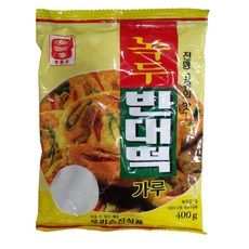 우리승진 맷돌표 녹두 빈대떡 가루 400g 식품 > 가루/조미료/향신료 기타가루, 1개