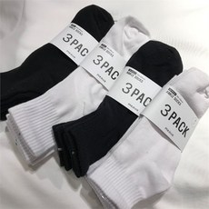 폴햄 기본 남녀 단색 3PACK 양말 PHZ5AY3103