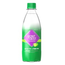 몽베스트 탄산음료 라임, 500ml, 진주