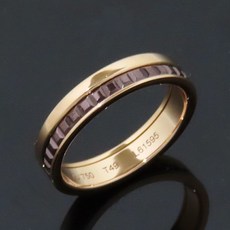 BOUCHERON 부쉐론 핑크골드 콰트로 클래식 반지 9호 반지>>남녀공용패션반지