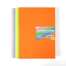 PaperPhant 도톰한 5컬러 색지(5 COLORED PAPER), 120g A3 50매