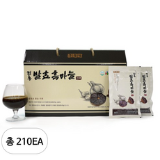 전통 발효흑마늘진액 실속형, 210개, 80ml