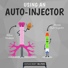 Using an Auto-Injector Paperback, Kidhaven Publishing