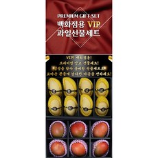 [백화점납품용]가정의 달 열대과일(골드망고 애플망고) 선물세트, 고급과일선물세트 골드망고 6과, 1세트