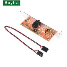 PC 마더 보드 용 SPDIF 광 및 RCA 출력 플레이트 케이블 브래킷, 1개