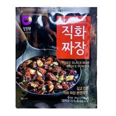 청정원 직화짜장 분말, 80g, 16개