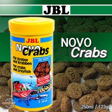 제이비엘 JBL 노보 크랩스 [123g 250ml] 열대어사료, 1개