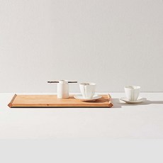 [국내 가구 공방 직접 제작] 고급 우드트레이 특대 핸드 메이드 월넛 원목 쟁반 사각 우드 플레이트 이목원 Tray02
