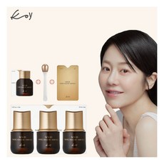 [코이] [고현정앰플] 단백질 화이트 크림 앰플 (35ml*3병+10ml*1병+리프트볼1, 상세 설명 참조, 상세 설명 참조