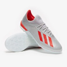 해외Prodirectsoccer adidas X 19.1 TF - Silver MetallicHi-Res RedWhite