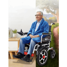 전동휠체어 보행기 경량 접이식 환자 장애 마비, 1 3단 단 12A 32마일, 1개