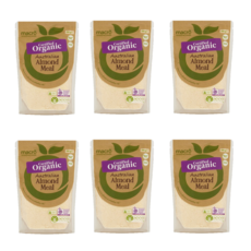 호주 매크로 유기농 아몬드 분말 가루 Macro Organic Australian Almond Meal, 6개, 200g