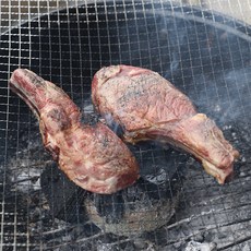 토마호크5cm 400g내외 우대 티본 la 갈비 스테이크 꽃갈비 등심 소고기 캠핑, 1개