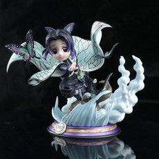 귀멸의칼날 피규어 코쵸우 시노부 레진 피규어 36cm 무한열차 매직큐브 GK 대형, 프리미엄 에디션 + 20cm개