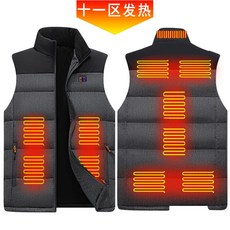 온수 조끼 남자 여자 USB 자 켓 겨울 사냥 스키에 대 한 열 의류