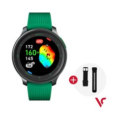 [GIFT][본사] 보이스캐디 T11 시계형 골프거리측정기 + 스트랩 추가 증정 (밝고선명한 OLED/핀위치 안내), 블랙