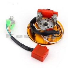 고성능 레이싱 hp 마그네토 코일 스테이터 50cc-125cc 먼지 핏 자전거 atv 수평 엔진 thumpstar 부품, 1개