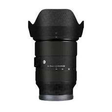 2470 렌즈 스크래치 방지 렌즈 보호 스킨 시그마 24-70mm F2.8 DG DN | Art E 마운트 프로텍터 코트 랩 커, 08 Comb Black, 1개