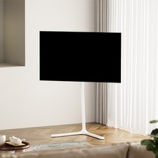 루나랩 티비 거치대 TV 스탠드 삼성 LG 호환 Y01, Y01 화이트, 1개