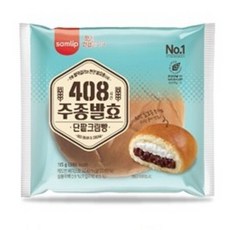 삼립 주종 발효 단팥 크림빵 115g 삼립빵 단팥빵, 상세페이지 참조, 1개