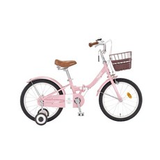 2020 18 탑키드 F - 5세 6세 아동용 접이식 어린이 보조바퀴 네발자전거, 구매, 라이트핑크