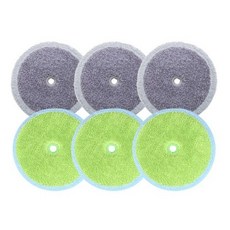 에브리봇 분섬사 걸레 3p + NP 극세사 걸레 3p 세트, 3P 분섬사 걸레 + 3P 극세사 걸레, 8세트