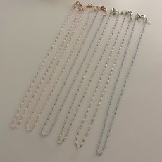 블루링 비즈 마스크스트랩 목걸이 안경줄 2종 set