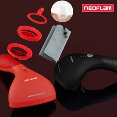 스팀 다리미 스티머 옷가게 핸디형 휴대용 NFHI-1200, 다크블랙