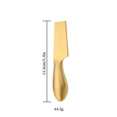 블랙 매트 치즈 나이프 하이 퀄리티 손잡이 분배기 버터 뒤집개, 1.cheese flat knife