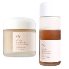 Dr.Ceuracle 닥터슈라클 건성피부세트Vegan Kombucha 비건 콤부차 Tea Gel Cream 75g+ Tea Essence 150ml티 젤 크림+ 티 에센스