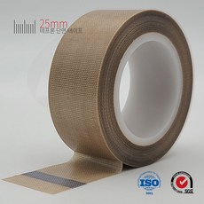 테프론테이프 25mm x 10M 0.13T 고온내열 절연 기스방지 헤라테이프, 1개