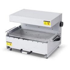 가정용전기화로 꼬치 구이 기계 셀프 케밥 그릴 실내, Silver 220V_UK
