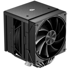 CPU 쿨러 에어 120mm PWM 팬이 있는 듀얼 타워 AM5 AM4 AM3용 6개의 히트 파이프 인텔 LGA 1851 1700 1150 2011 2066 1151 1155, 블랙