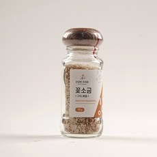 국산천일염 미네랄 루테인 고기잡내제거 마늘소금 캠핑갈때 메리골드꽃 소금 고기구이용 70g, 5개