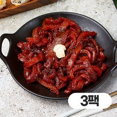 [자연맛남] 불맛이 살아있는 직화불돼지껍데기 350gx3팩 총1.05kg, 3팩, 350g