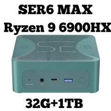 Beelink 미니 PC 게임용 컴퓨터 SER7 AMD Ryzen 7 7840HS 7735HS 5800H 5700U 5 5560U SER5 Pro SER6 MAX 9 6900HX, 7.SER6 MAX 6900HX