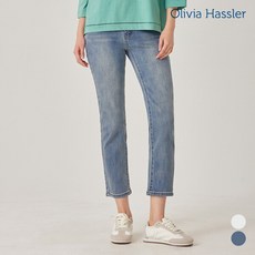[올리비아하슬러] 슬림핏데님팬츠_OHBMDP901