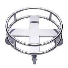 소쿠리 운반카 병원 식당 운반구 스텐 카트 급식 카, 소쿠리 운반카 중공 직경 52cm, A타입 소쿠리 운반카 52cm, 1개