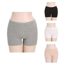 뽀얌 여자 면스판 2부 베이직 속바지
