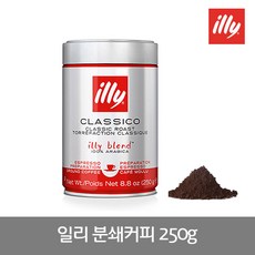 일리 미디움 분쇄커피, 에스프레소, 250g, 1개