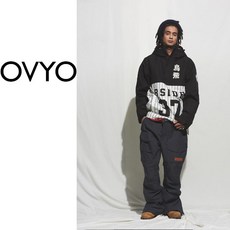 오비오 보드복 아노락 자켓 1819 OVYO HARDFAI ANORAK JKT BLACK