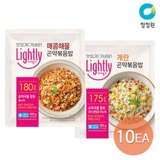 청정원 라이틀리 곤약볶음밥 200g(매콤해물5+계란5)