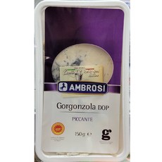 AMBROSI 암브로시 고르곤졸라 피칸테 150g 이탈리아, 1개