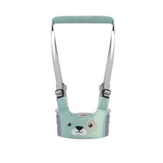 걸음마보조기 유아 속도조절 허리 걷기보조 워킹밸트, 조끼스타일/마카롱그린, 1개