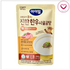 아이밀 홈쿡 순수요리 육수 200g, 한우사골곰탕, 1개
